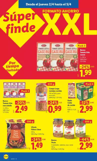 Ofertas de Lidl España de 30 marzo a 5 abril 2026 ofertas semanales - Página 30