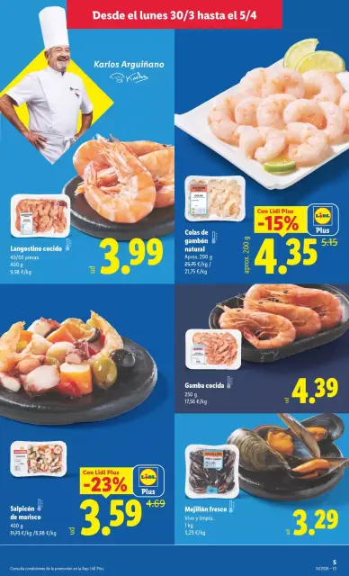 Ofertas de Lidl España de 30 marzo a 5 abril 2026 ofertas semanales - Página 5