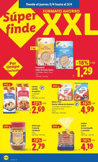 Ofertas de Lidl España de 30 marzo a 5 abril 2026 ofertas semanales - Página 32