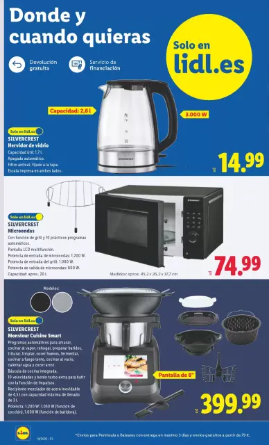 Ofertas de Lidl España de 30 marzo a 5 abril 2026 Ofertas de bazar - Página 4