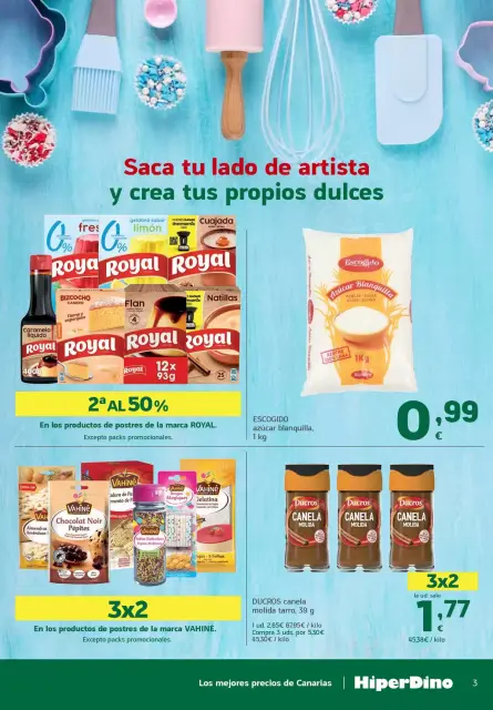 Ofertas de HiperDino España de 24 marzo a 8 abril 2026 Saborea tus dias libres - Página 3