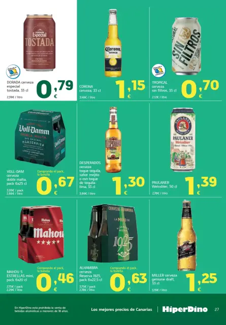 Ofertas de HiperDino España de 24 marzo a 8 abril 2026 Nuevas ofertas - Página 27