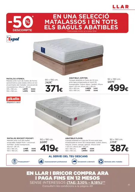 Ofertas de Hipercor España de 25 marzo a 8 abril 2026 -70% 2a Unitat En Milers De Productes - Página 41