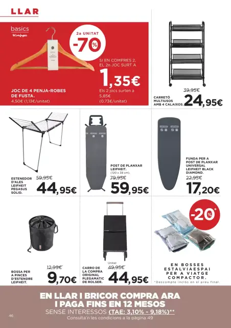 Ofertas de Hipercor España de 25 marzo a 8 abril 2026 -70% 2a Unitat En Milers De Productes - Página 46