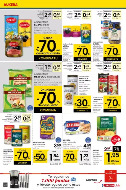 Ofertas de Eroski España de 26 marzo a 15 abril 2026 ¿Quieres ahorrar conmigo? - Página 32