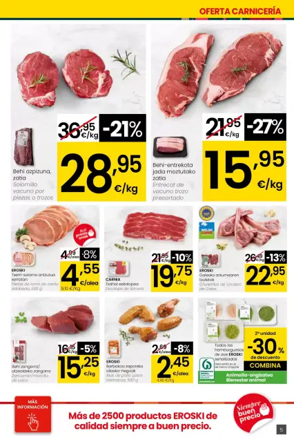 Ofertas de Eroski España de 26 marzo a 15 abril 2026 ¿Quieres ahorrar conmigo? - Página 5