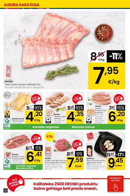 Ofertas de Eroski España de 26 marzo a 15 abril 2026 ¿Quieres ahorrar conmigo? - Página 4