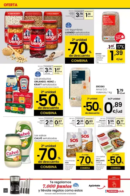 Ofertas de Eroski España de 26 marzo a 15 abril 2026 Ofertas de Erosky Center - Página 26