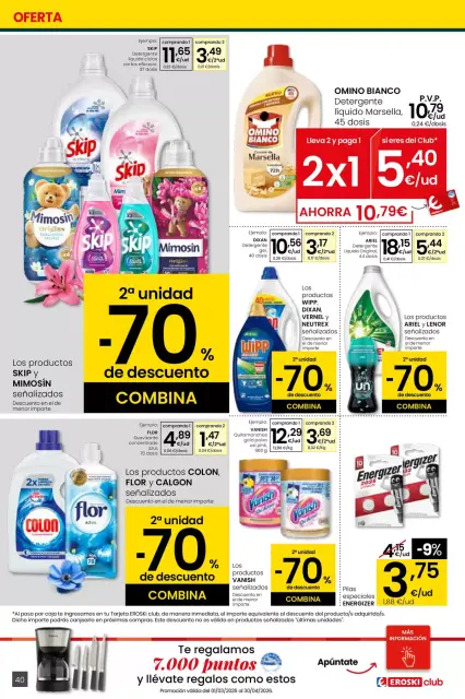 Ofertas de Eroski España de 26 marzo a 15 abril 2026 Ofertas de Erosky Center - Página 40