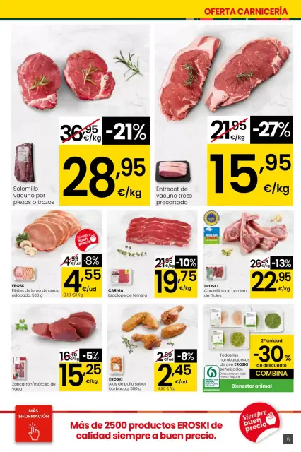 Ofertas de Eroski España de 26 marzo a 15 abril 2026 Ofertas de Erosky Center - Página 5