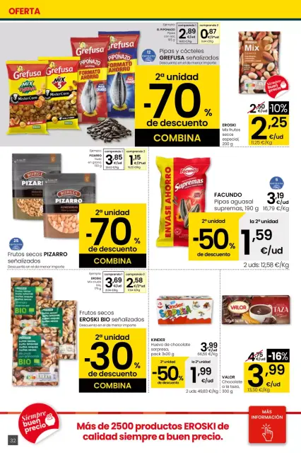 Ofertas de Eroski España de 26 marzo a 15 abril 2026 Ofertas de Erosky Center - Página 32