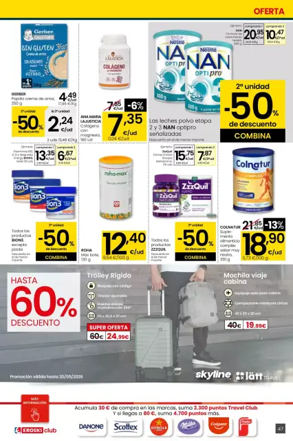Ofertas de Eroski España de 26 marzo a 15 abril 2026 Ofertas de Erosky Center - Página 47