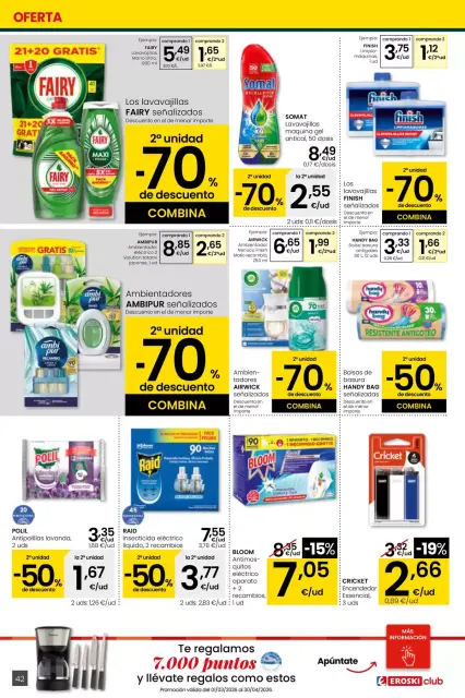 Ofertas de Eroski España de 26 marzo a 15 abril 2026 Ofertas de Erosky Center - Página 42
