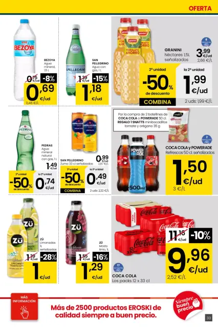 Ofertas de Eroski España de 26 marzo a 15 abril 2026 Ofertas de Erosky Center - Página 33