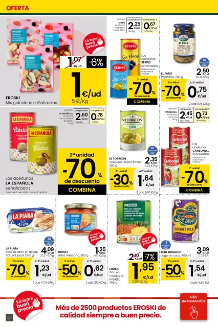 Ofertas de Eroski España de 26 marzo a 15 abril 2026 Ofertas de Erosky Center - Página 30