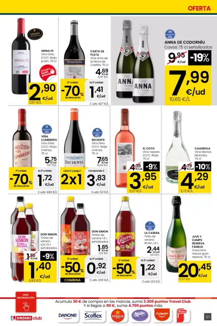 Ofertas de Eroski España de 26 marzo a 15 abril 2026 Ofertas de Erosky Center - Página 37