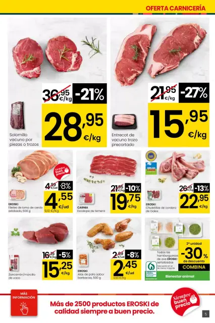 Ofertas de Eroski Hipermercados España de 26 marzo a 15 abril 2026 Mejores ofertas - ¿Quieres ahorrar conmigo?? - Página 5