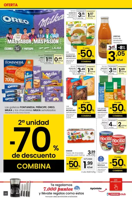 Ofertas de Eroski center España de 26 marzo a 15 abril 2026 ¿Quieres ahorrar conmigo? - Página 26