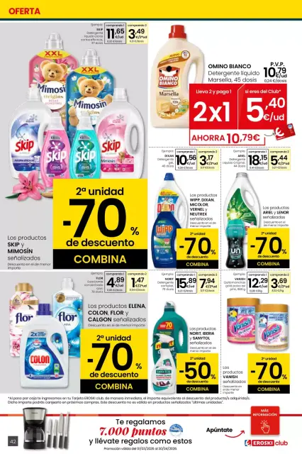 Ofertas de Eroski center España de 26 marzo a 15 abril 2026 ¿Quieres ahorrar conmigo? - Página 42