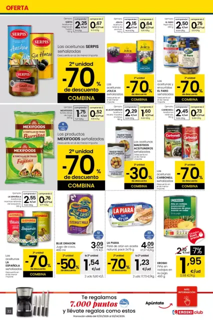 Ofertas de Eroski center España de 26 marzo a 15 abril 2026 ¿Quieres ahorrar conmigo? - Página 32