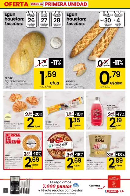 Ofertas de Eroski supermercado España de 26 marzo a 15 abril 2026 ¿Quieres ahorrar conmigo? - Página 6