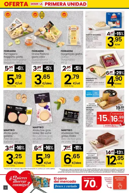 Ofertas de Eroski supermercado España de 26 marzo a 15 abril 2026 ¿Quieres ahorrar conmigo? - Página 8