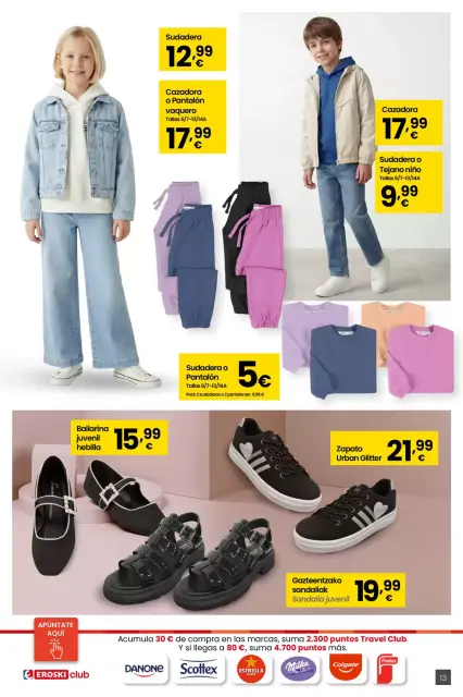 Ofertas de Eroski Hipermercados España de 26 marzo a 29 abril 2026 Moda Primavera - Página 13