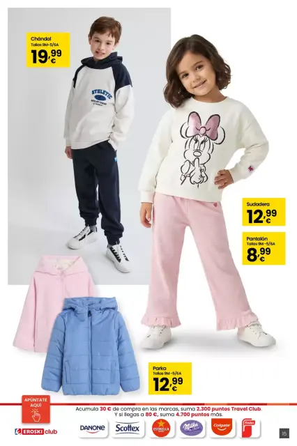 Ofertas de Eroski Hipermercados España de 26 marzo a 29 abril 2026 Moda Primavera - Página 15