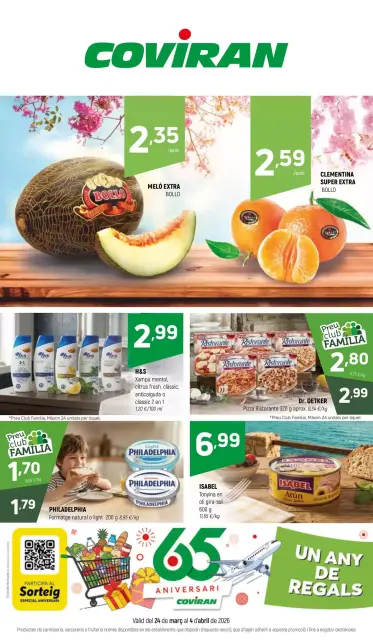 Ofertas de Coviran España de 24 marzo a 4 abril 2026 65 Aniversari Coviran - Página 5