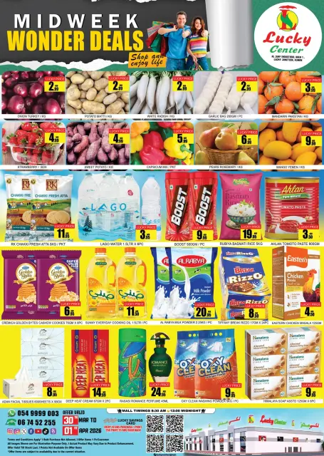 Lucky Center UAE offers from 30 March to 1 April 2026 Midweek Deals - Page 1