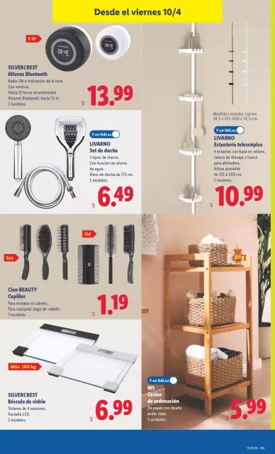 Ofertas de Lidl España de 6 a 12 abril 2026 Ofertas de bazar - Página 15