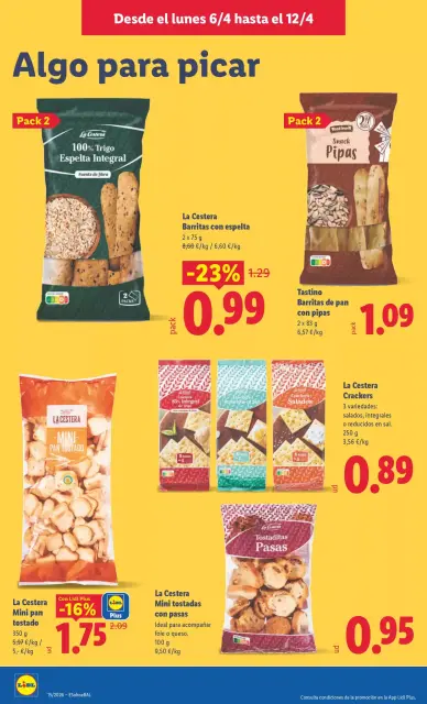 Ofertas de Lidl España de 6 a 12 abril 2026 ofertas semanales - Página 16