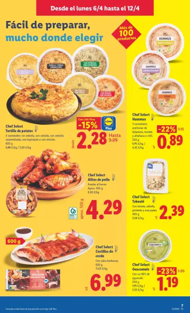 Ofertas de Lidl España de 6 a 12 abril 2026 ofertas semanales - Página 9