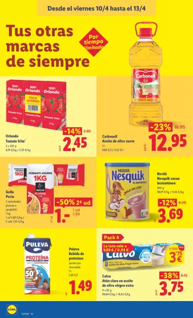 Ofertas de Lidl España de 6 a 12 abril 2026 ofertas semanales - Página 50