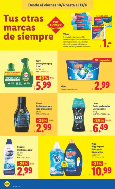 Ofertas de Lidl España de 6 a 12 abril 2026 ofertas semanales - Página 54