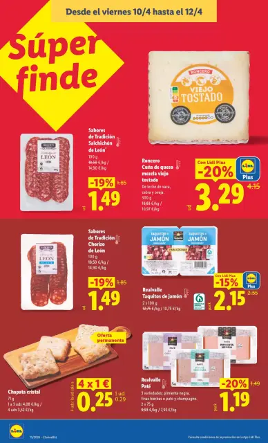 Ofertas de Lidl España de 6 a 12 abril 2026 ofertas semanales - Página 30