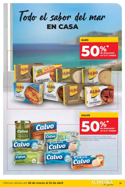 Ofertas de ‎Alimerka Supermercados‎ España de 26 marzo a 22 abril 2026 Catálogo de ofertas mensuales - Página 23