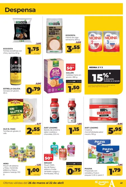 Ofertas de ‎Alimerka Supermercados‎ España de 26 marzo a 22 abril 2026 Catálogo de ofertas mensuales - Página 37