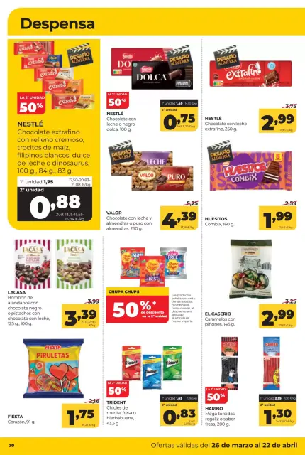 Ofertas de ‎Alimerka Supermercados‎ España de 26 marzo a 22 abril 2026 Catálogo de ofertas mensuales - Página 20