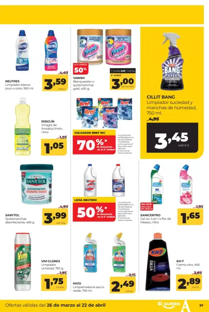 Ofertas de ‎Alimerka Supermercados‎ España de 26 marzo a 22 abril 2026 Catálogo de ofertas mensuales - Página 39