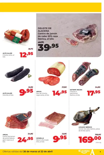 Ofertas de ‎Alimerka Supermercados‎ España de 26 marzo a 22 abril 2026 Catálogo de ofertas mensuales - Página 3