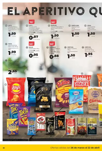 Ofertas de ‎Alimerka Supermercados‎ España de 26 marzo a 22 abril 2026 Catálogo de ofertas mensuales - Página 26