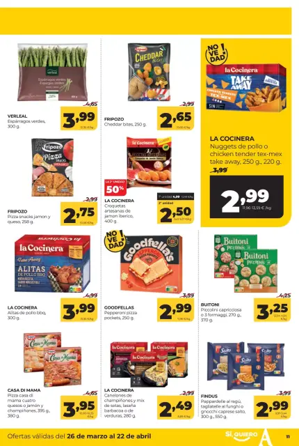 Ofertas de ‎Alimerka Supermercados‎ España de 26 marzo a 22 abril 2026 Catálogo de ofertas mensuales - Página 11
