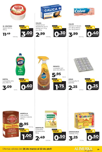 Ofertas de ‎Alimerka Supermercados‎ España de 26 marzo a 22 abril 2026 Catálogo de ofertas mensuales - Página 29