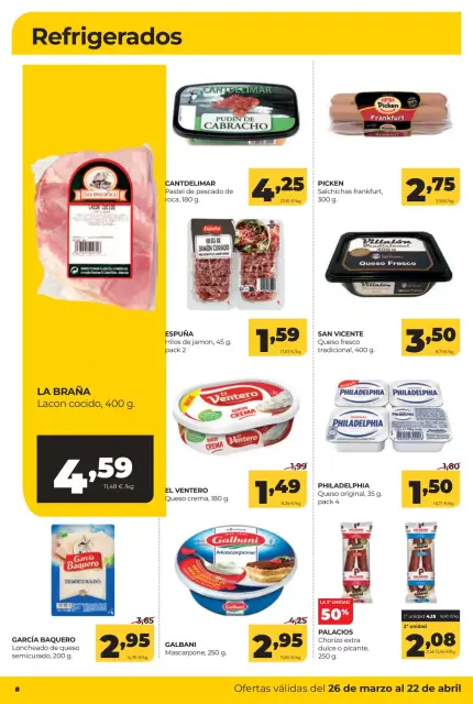 Ofertas de ‎Alimerka Supermercados‎ España de 26 marzo a 22 abril 2026 Catálogo de ofertas mensuales - Página 8