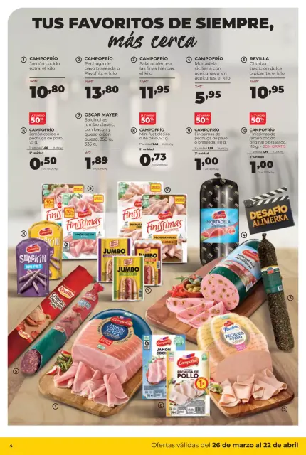 Ofertas de ‎Alimerka Supermercados‎ España de 26 marzo a 22 abril 2026 Catálogo de ofertas mensuales - Página 4