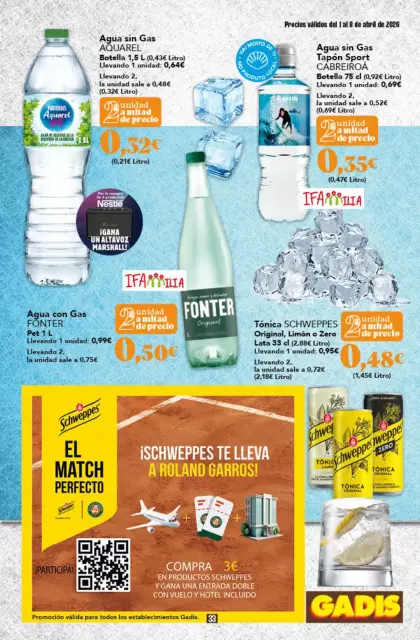 Ofertas de GADIS supermercado España de 1 a 8 abril 2026 Nuevos precios - Página 33