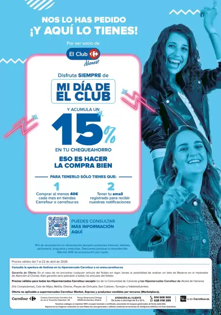 Ofertas de Carrefour España de 7 a 22 abril 2026 OFERTAS DE SIN GLUTEN - Página 13