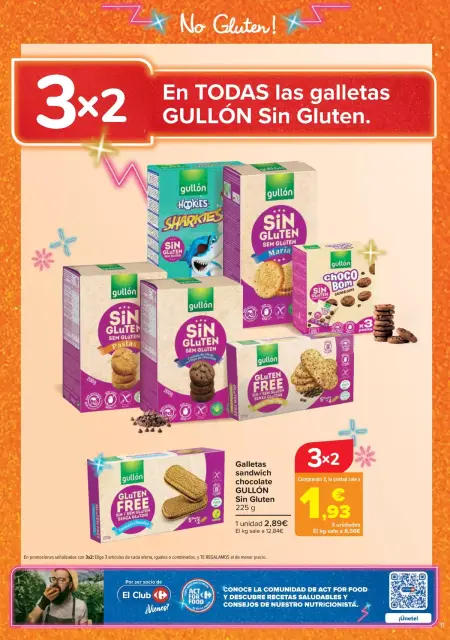 Ofertas de Carrefour España de 7 a 22 abril 2026 OFERTAS DE SIN GLUTEN - Página 11