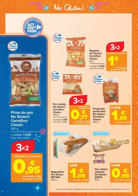 Ofertas de Carrefour España de 7 a 22 abril 2026 OFERTAS DE SIN GLUTEN - Página 6